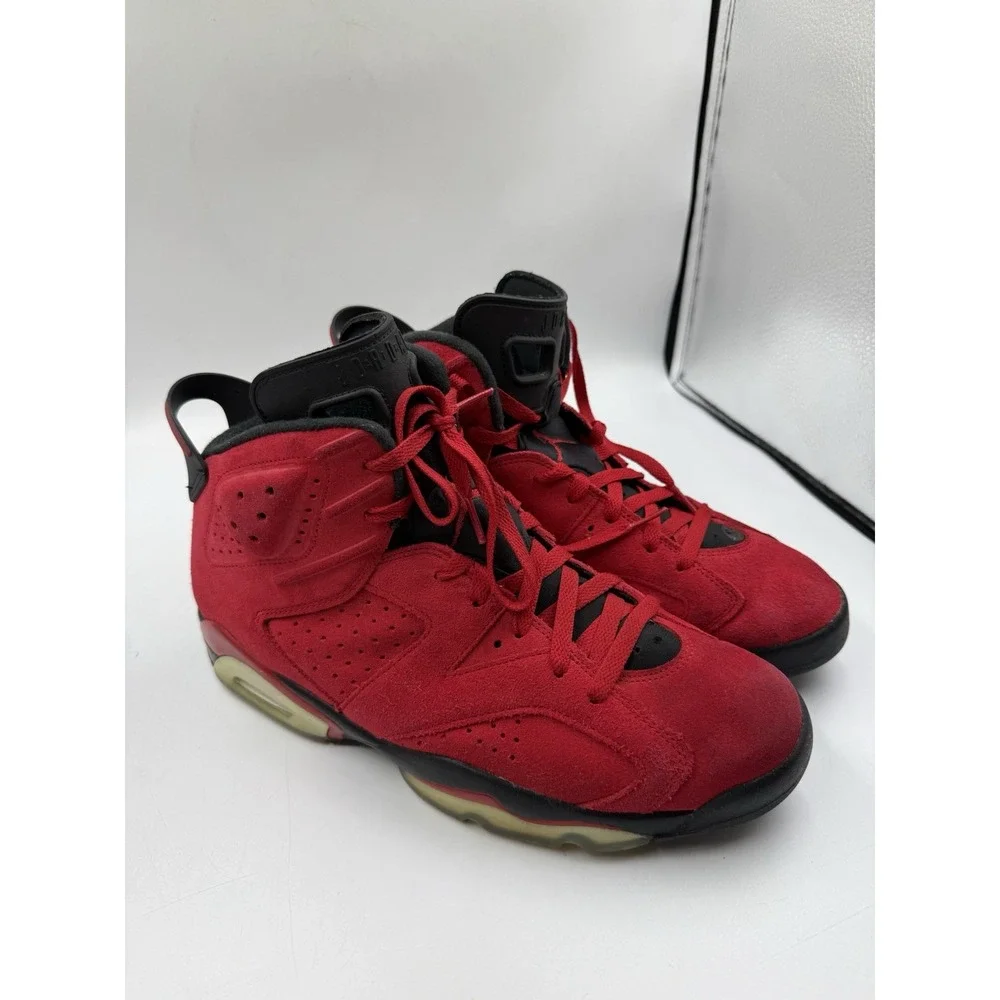 Air Jordan 6 Toro Bravo Men's Red Sneakers 2023 Size 11